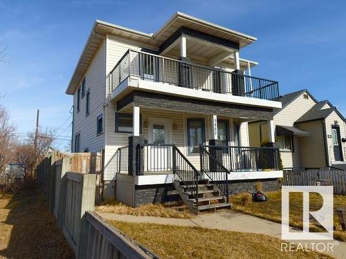 9862 76 Avenue, Edmonton, AB - Outdoor With Deck Patio Veranda