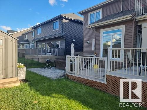 3209 Winspear Crescent, Edmonton, AB - Outdoor With Deck Patio Veranda