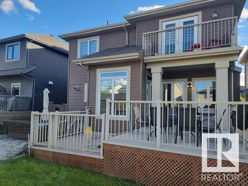 3209 Winspear Crescent, Edmonton, AB - Outdoor With Balcony With Deck Patio Veranda