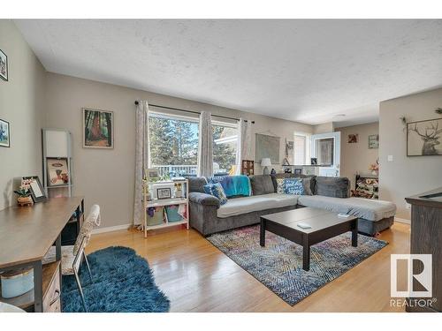 13527 115 Street, Edmonton, AB - Indoor Photo Showing Living Room