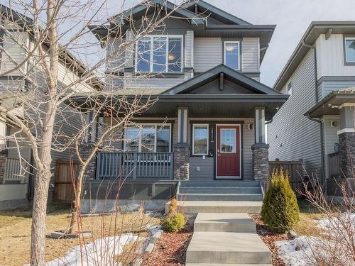 6921 Cardinal Wynd, Edmonton, AB - Outdoor With Deck Patio Veranda With Facade