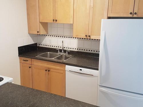 118 Primrose Gardens, Edmonton, AB - Indoor Photo Showing Kitchen With Double Sink