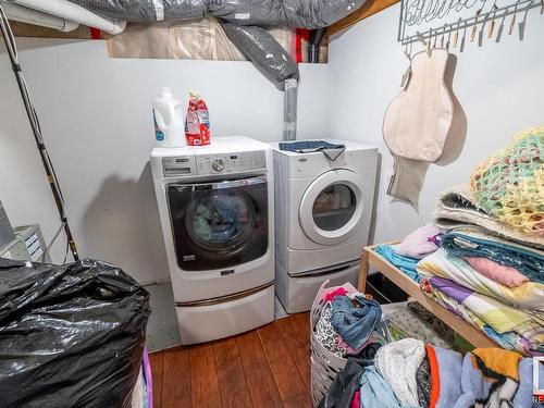 #20 Spruce Boulevard, Leduc, AB - Indoor Photo Showing Laundry Room