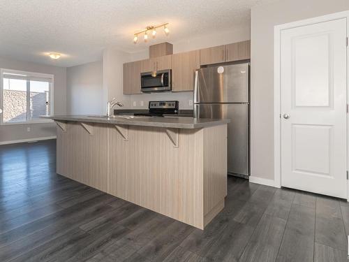 2590 Casey Way, Edmonton, AB - Indoor Photo Showing Kitchen With Stainless Steel Kitchen