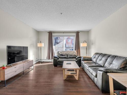 106 14808 125 Street, Edmonton, AB - Indoor Photo Showing Living Room