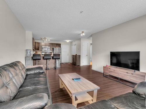 106 14808 125 Street, Edmonton, AB - Indoor Photo Showing Living Room