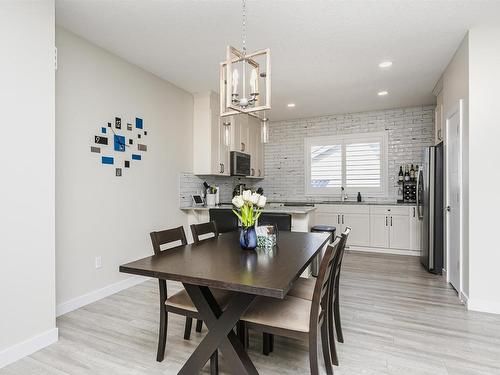 3730 8 Avenue, Edmonton, AB - Indoor Photo Showing Dining Room