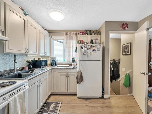 17020 103 Street, Edmonton, AB - Indoor Photo Showing Kitchen With Double Sink