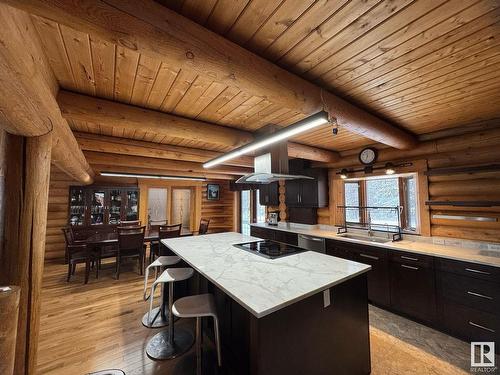 21334 Twp Rd 520, Rural Strathcona County, AB - Indoor Photo Showing Kitchen