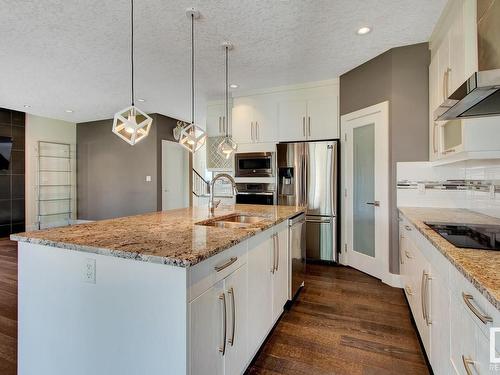 1044 Armitage Crescent, Edmonton, AB - Indoor Photo Showing Kitchen With Upgraded Kitchen