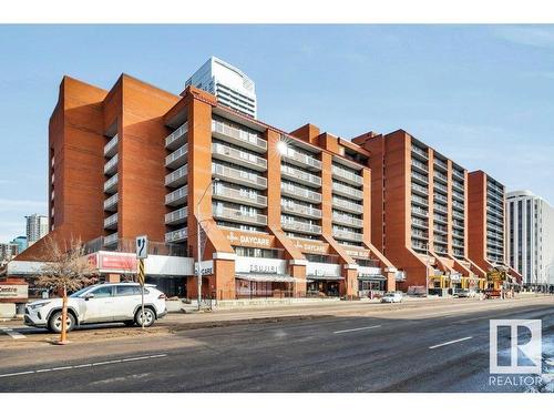 1010 10145 109 Street, Edmonton, AB - Outdoor With Balcony With Facade