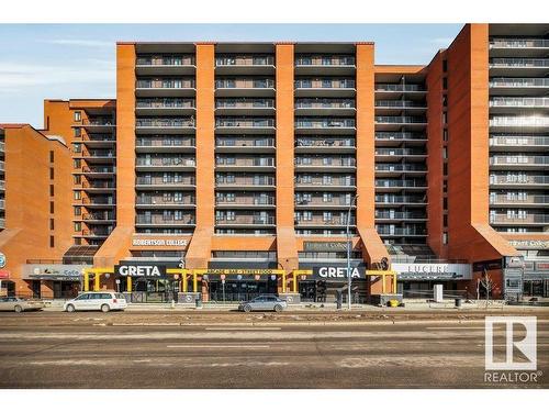 1010 10145 109 Street, Edmonton, AB - Outdoor With Balcony