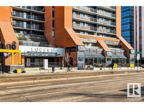 1010 10145 109 Street, Edmonton, AB - Outdoor With Balcony