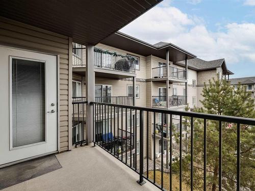 340 301 Clareview Station Drive, Edmonton, AB - Outdoor With Balcony With Exterior