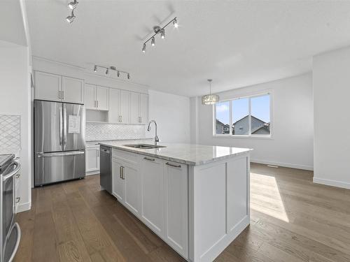 21351 96 Avenue, Edmonton, AB - Indoor Photo Showing Kitchen With Upgraded Kitchen