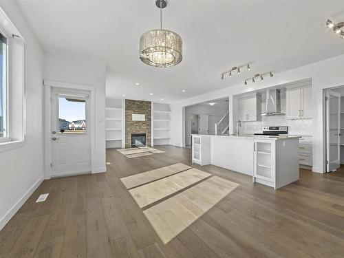 21351 96 Avenue, Edmonton, AB - Indoor Photo Showing Kitchen With Upgraded Kitchen