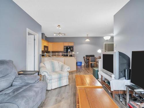 408 226 Macewan Road, Edmonton, AB - Indoor Photo Showing Living Room