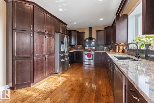 4929 58 Avenue, Cold Lake, AB - Indoor Photo Showing Kitchen With Double Sink With Upgraded Kitchen