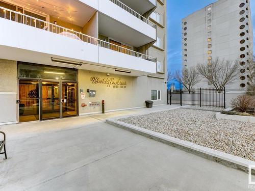 204 9909 110 Street, Edmonton, AB - Outdoor With Balcony