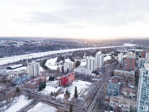 204 9909 110 Street, Edmonton, AB - Outdoor With Balcony With View