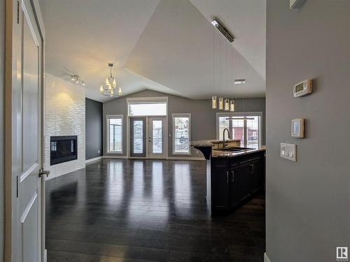 34 3090 Cameron Heights Way, Edmonton, AB - Indoor With Fireplace