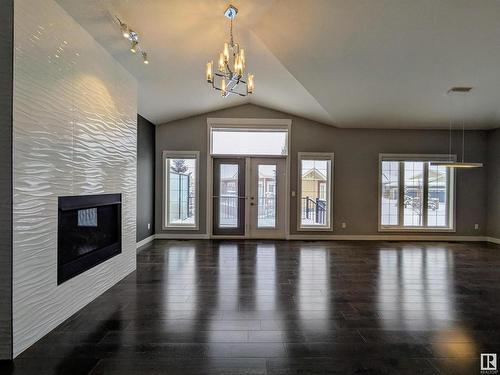 34 3090 Cameron Heights Way, Edmonton, AB - Indoor With Fireplace