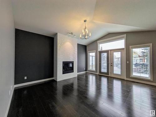 34 3090 Cameron Heights Way, Edmonton, AB - Indoor With Fireplace