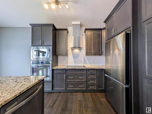 34 3090 Cameron Heights Way, Edmonton, AB - Indoor Photo Showing Kitchen With Upgraded Kitchen