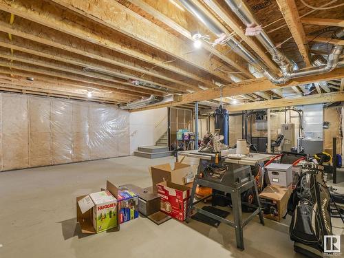 20019 29 Avenue, Edmonton, AB - Indoor Photo Showing Basement
