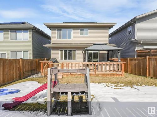 20019 29 Avenue, Edmonton, AB - Outdoor With Deck Patio Veranda With Exterior