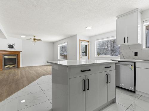 3105 41A Ave, Edmonton, AB - Indoor Photo Showing Kitchen