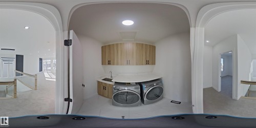 4690 Chegwin Wynd Sw, Edmonton, AB - Indoor Photo Showing Laundry Room