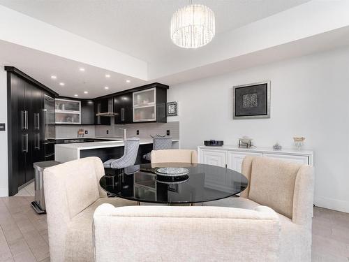 106 9020 Jasper Avenue, Edmonton, AB - Indoor Photo Showing Dining Room