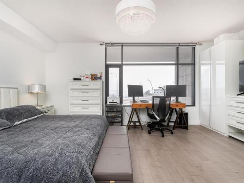 106 9020 Jasper Avenue, Edmonton, AB - Indoor Photo Showing Bedroom