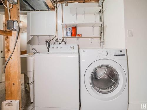 9944 160 Street, Edmonton, AB - Indoor Photo Showing Laundry Room