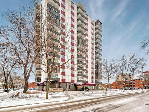 707 8315 105 Street, Edmonton, AB - Outdoor With Facade