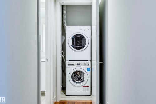 2912 10360 102 Street, Edmonton, AB - Indoor Photo Showing Laundry Room