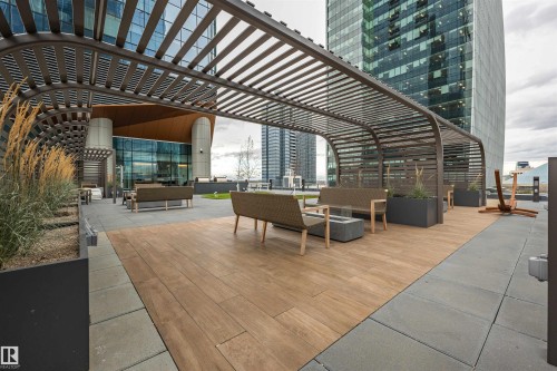 2912 10360 102 Street, Edmonton, AB - Outdoor With Deck Patio Veranda