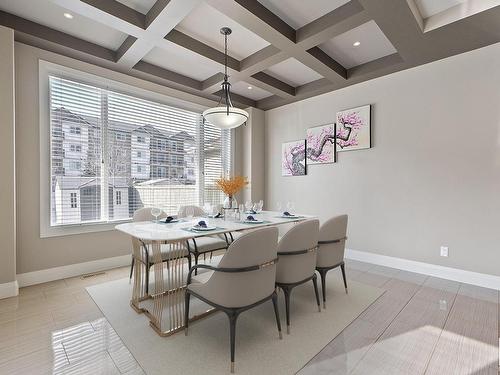 1504 Cunningham Cape, Edmonton, AB - Indoor Photo Showing Dining Room