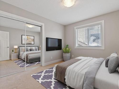 1504 Cunningham Cape, Edmonton, AB - Indoor Photo Showing Bedroom