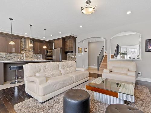 1504 Cunningham Cape, Edmonton, AB - Indoor Photo Showing Living Room