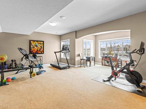 3264 Whitelaw Drive, Edmonton, AB - Indoor Photo Showing Gym Room