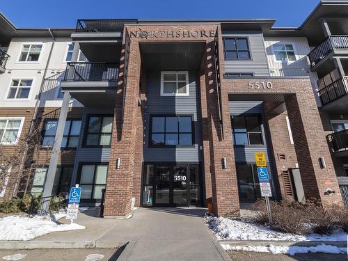 305 5510 Schonsee Drive, Edmonton, AB - Outdoor With Balcony With Facade