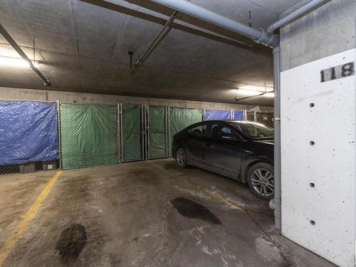 305 5510 Schonsee Drive, Edmonton, AB - Indoor Photo Showing Garage