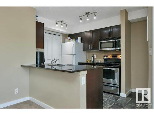 205 534 Watt Boulevard, Edmonton, AB - Indoor Photo Showing Kitchen