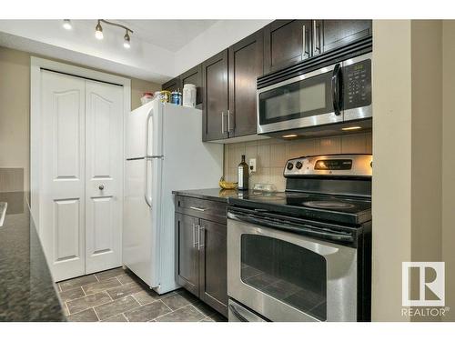 205 534 Watt Boulevard, Edmonton, AB - Indoor Photo Showing Kitchen