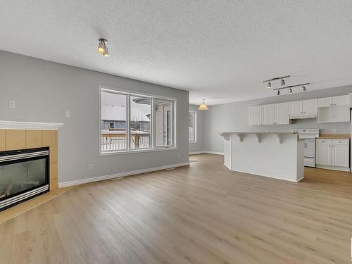 3771 23 Street, Edmonton, AB - Indoor With Fireplace