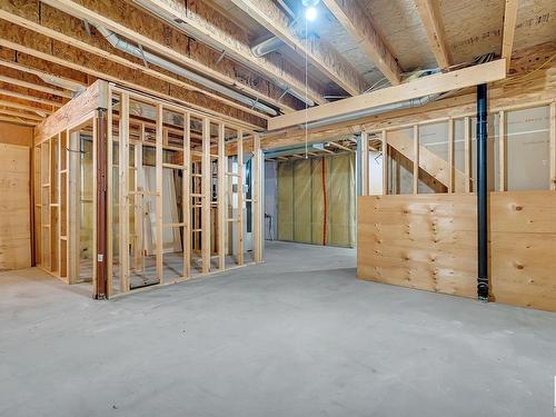 3771 23 Street, Edmonton, AB - Indoor Photo Showing Basement