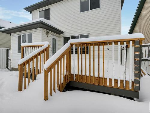 3771 23 Street, Edmonton, AB - Outdoor With Deck Patio Veranda With Exterior