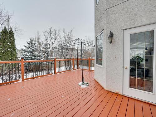 946 Hollingsworth Bend, Edmonton, AB - Outdoor With Deck Patio Veranda With Exterior